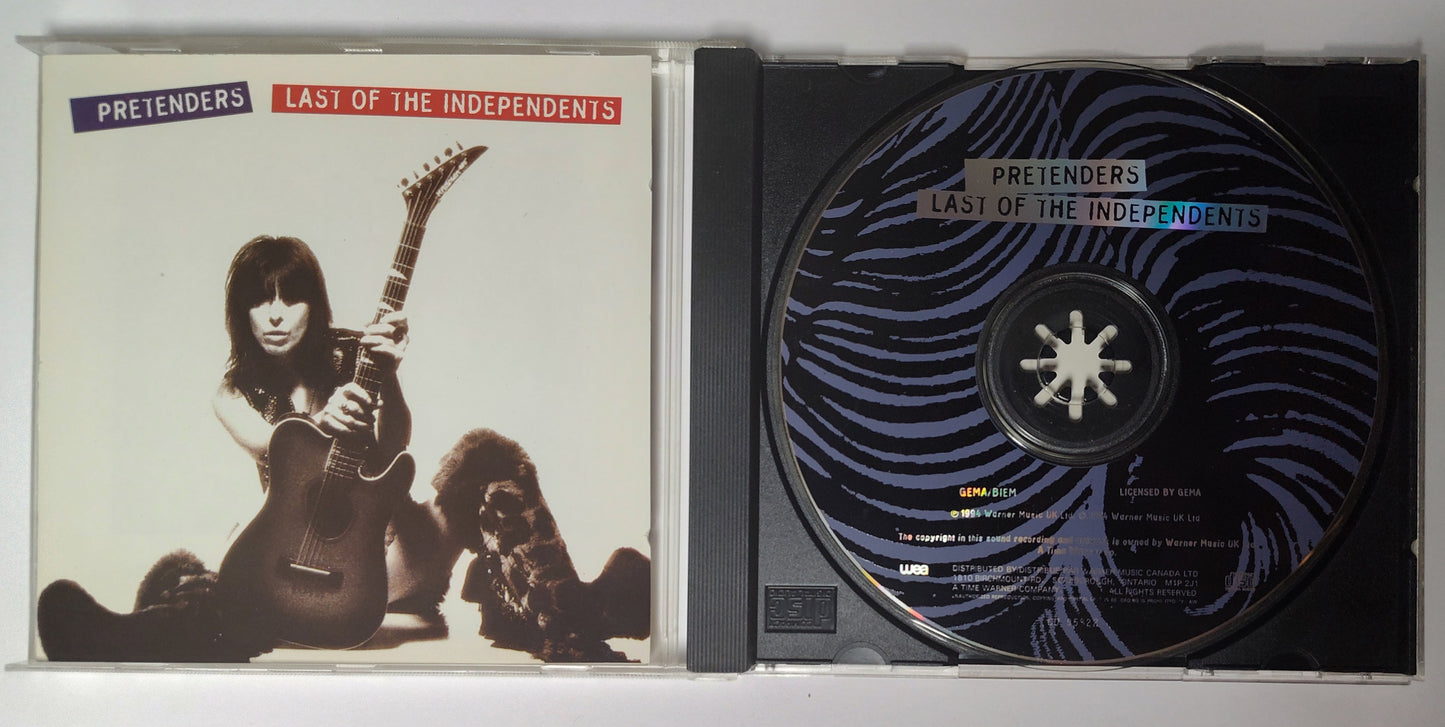 Pretenders, The - "Last Of The Independents" - COMPACT DISC (Canada) VG/VG