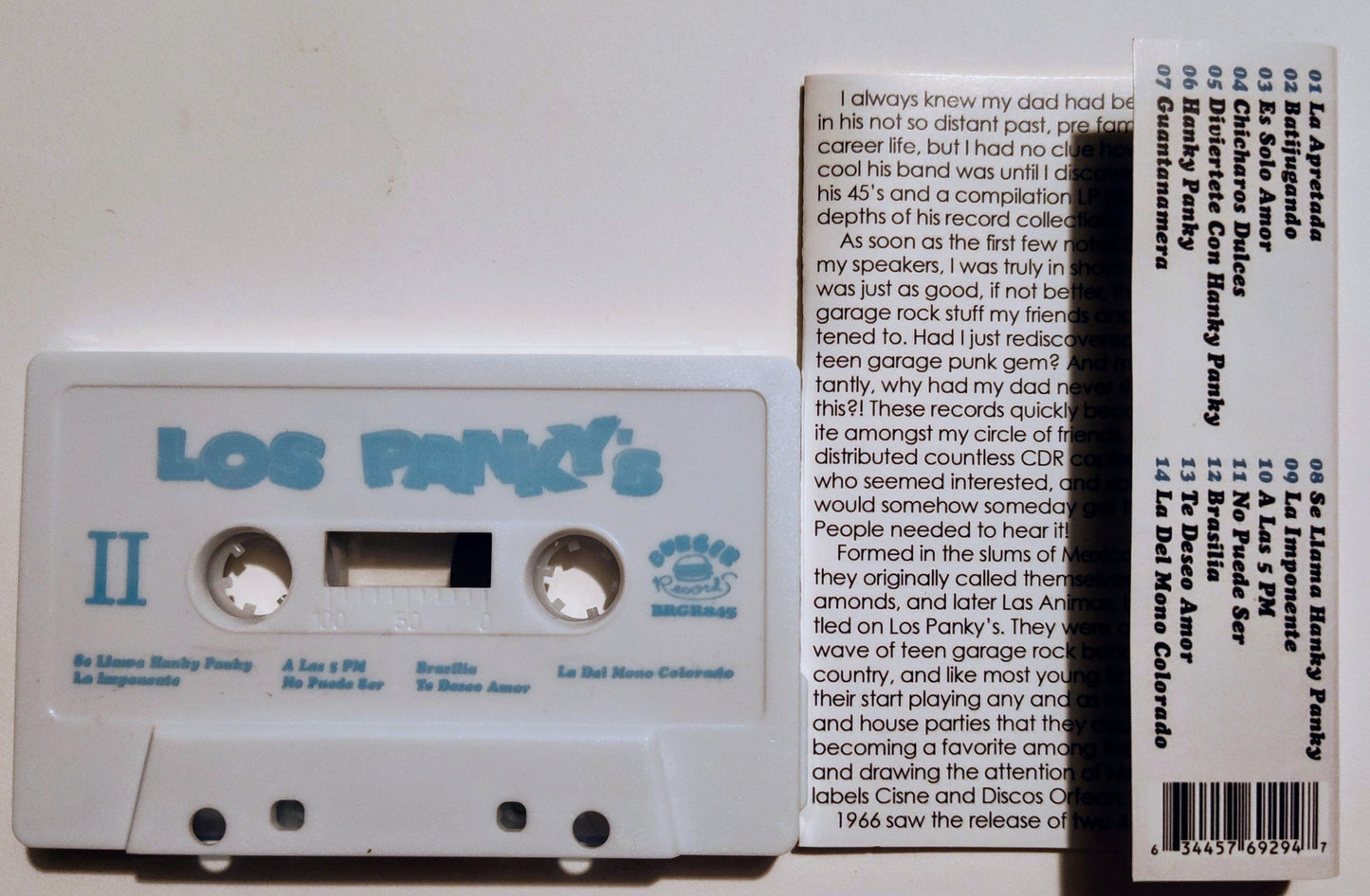 Los Panky's - "Los Panky's" - INDIE CASSETTE TAPE NM/NM *⭐*
