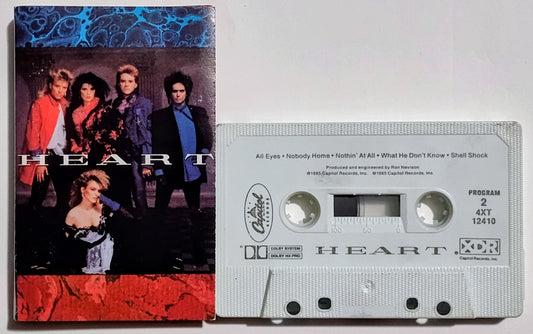 Heart - "Heart" - CASSETTE TAPE (DOLBY HX PRO) VG/VG