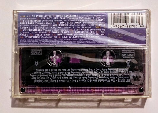 Lil' Cease - "The Wonderful World Of Cease A Leo" - CASSETTE TAPE (DIGalog; DOLBY HX PRO B NR) NM/M (Sealed; tiny break in seal)
