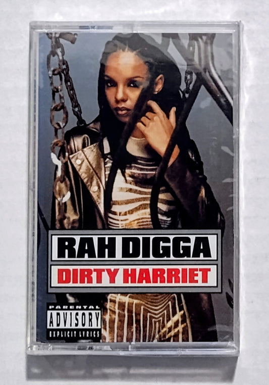 Rah Digga - “Dirty Harriet” - CASSETTE TAPE NM/M (Sealed; Clean tear/hole in cellophane on upper/back of case) *🌟*