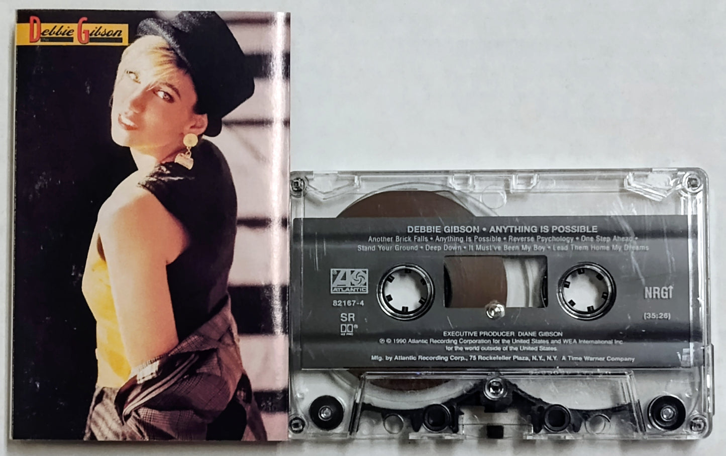 Debbie Gibson - “Anything Is Possible” - CASSETTE TAPE VG/VG+
