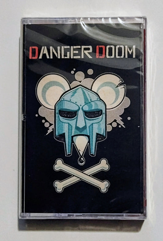 Danger Doom (Danger Mouse + MF DOOM) - "DANGER DOOM" - INDIE CASSETTE TAPE (Italy; "Fan Club" Tape) M/M (Sealed)
