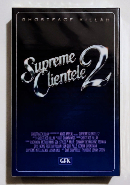Ghostface Killah - "Supreme Clientele 2" - CASSETTE TAPE M/M (Sealed)