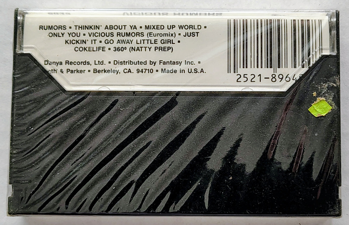 Timex Social Club - "Vicious Rumors - the Album" - CASSETTE TAPE NM/M (Sealed with cracked case)