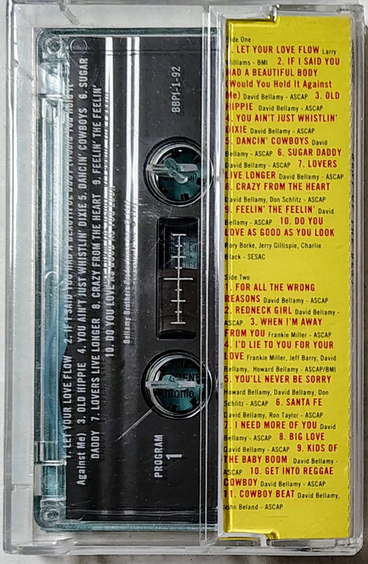 Bellamy Brothers - "Best of the Best" - CASSETTE TAPE VG+/VG+ (+ Autographed!) [Consignment]