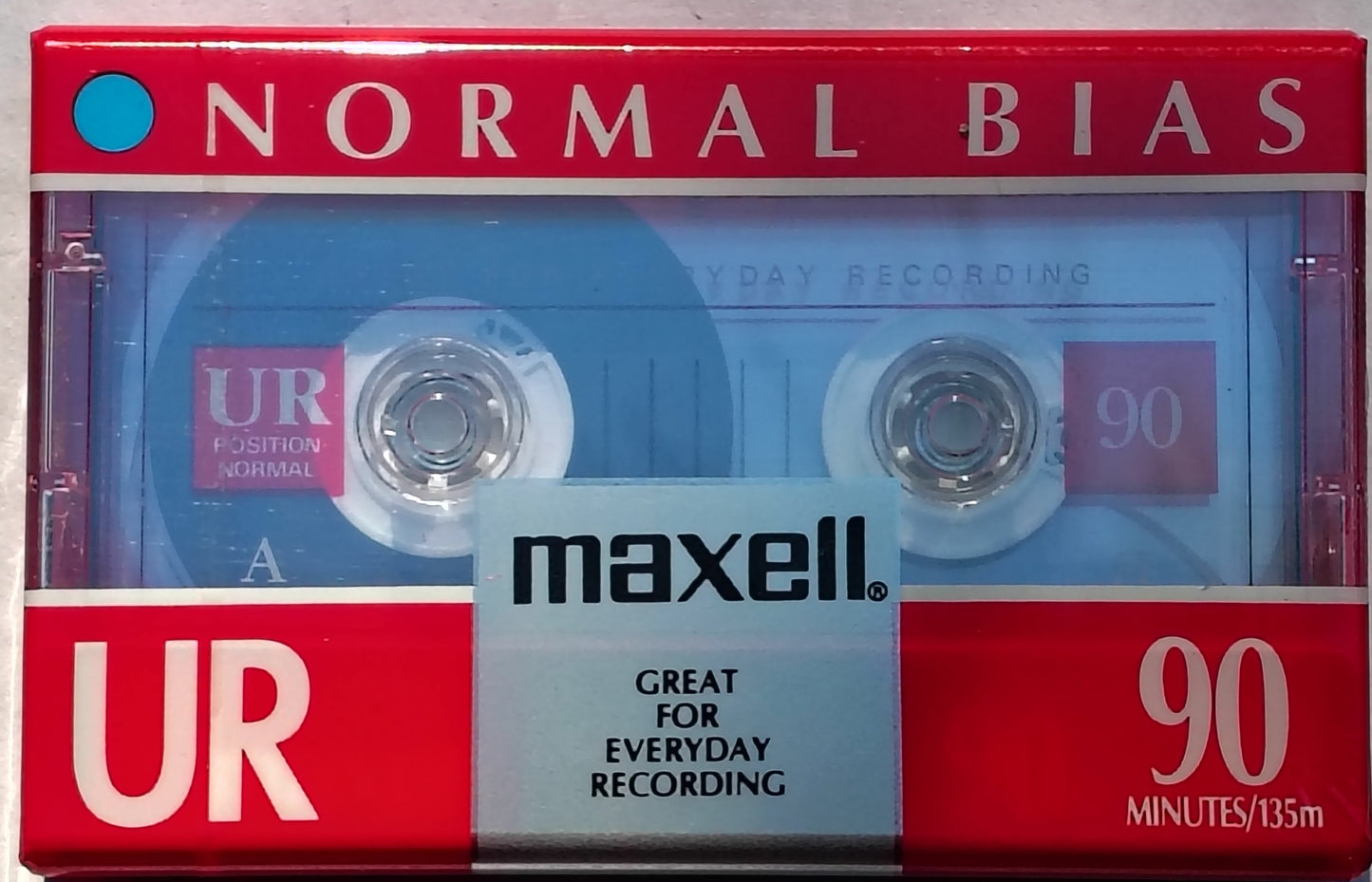 Blank - Maxell Normal Bias (90-Minute; Unique Vintage style; Sealed)