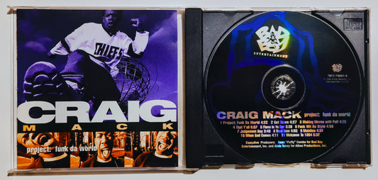 Craig Mack - "Project: Funk Da World" - COMPACT DISC VG+/VG+