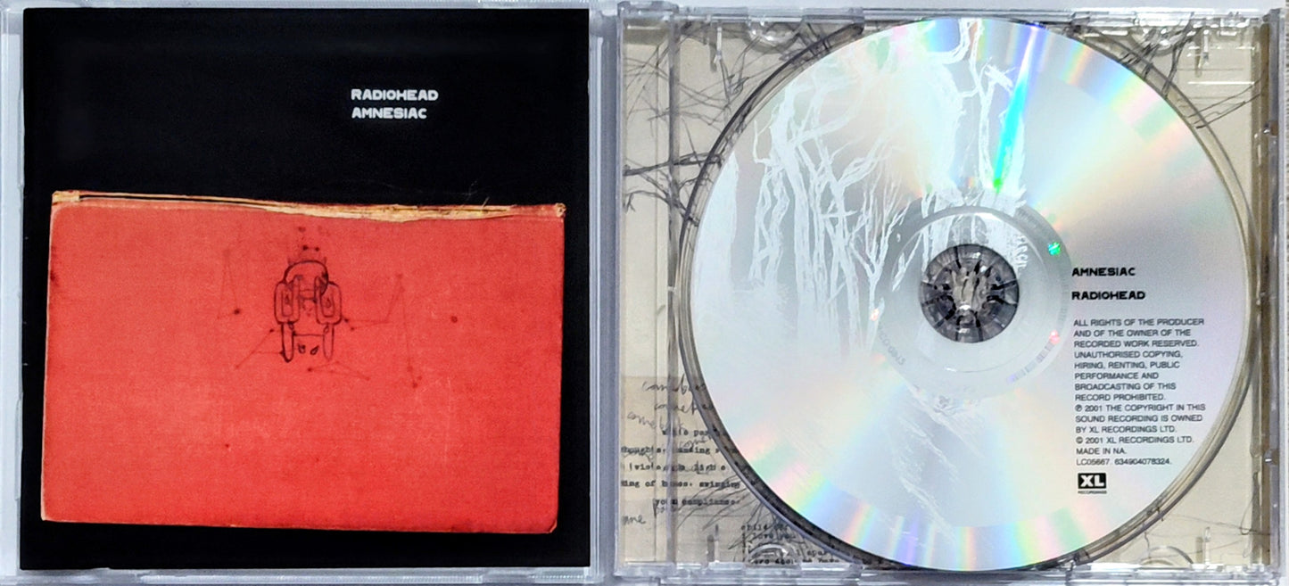 Radiohead - "Amnesiac" - COMPACT DISC NM/NM