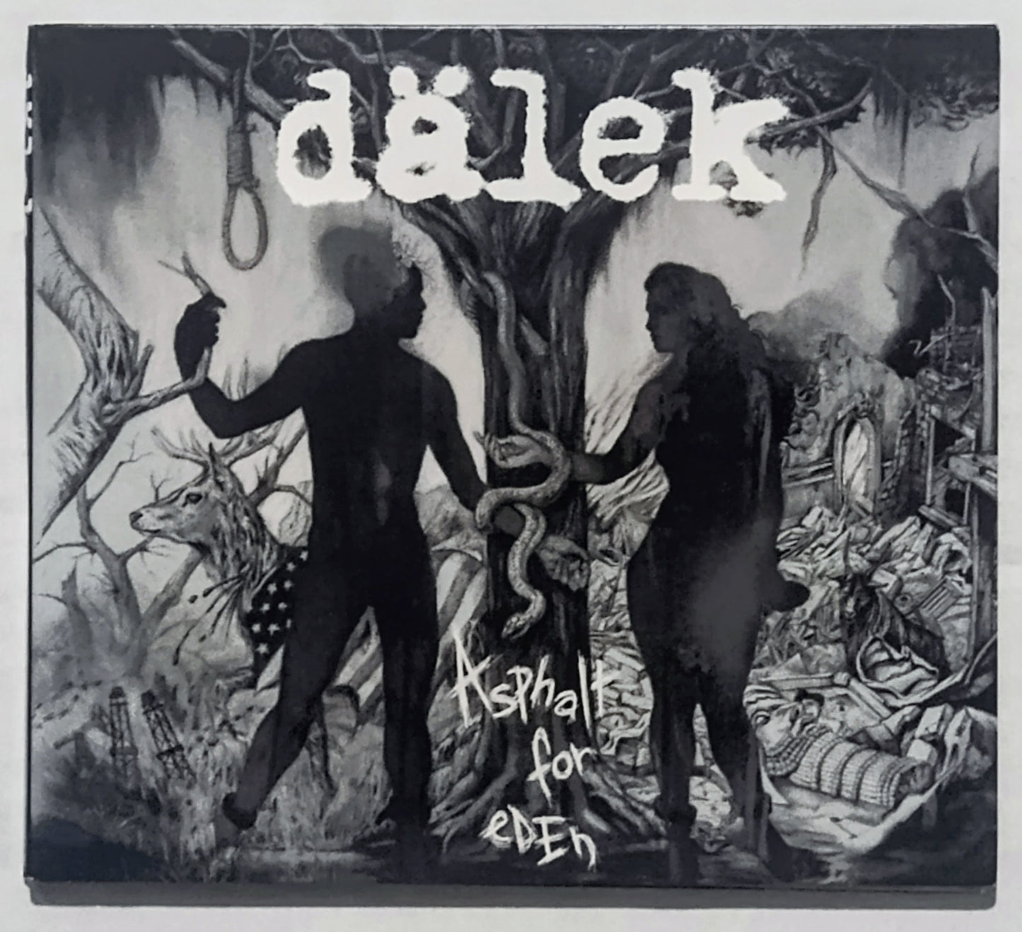 dälek - “Asphalt For Eden” - INDIE COMPACT DISC VG+/NM (Light Shelf wear to digipack)