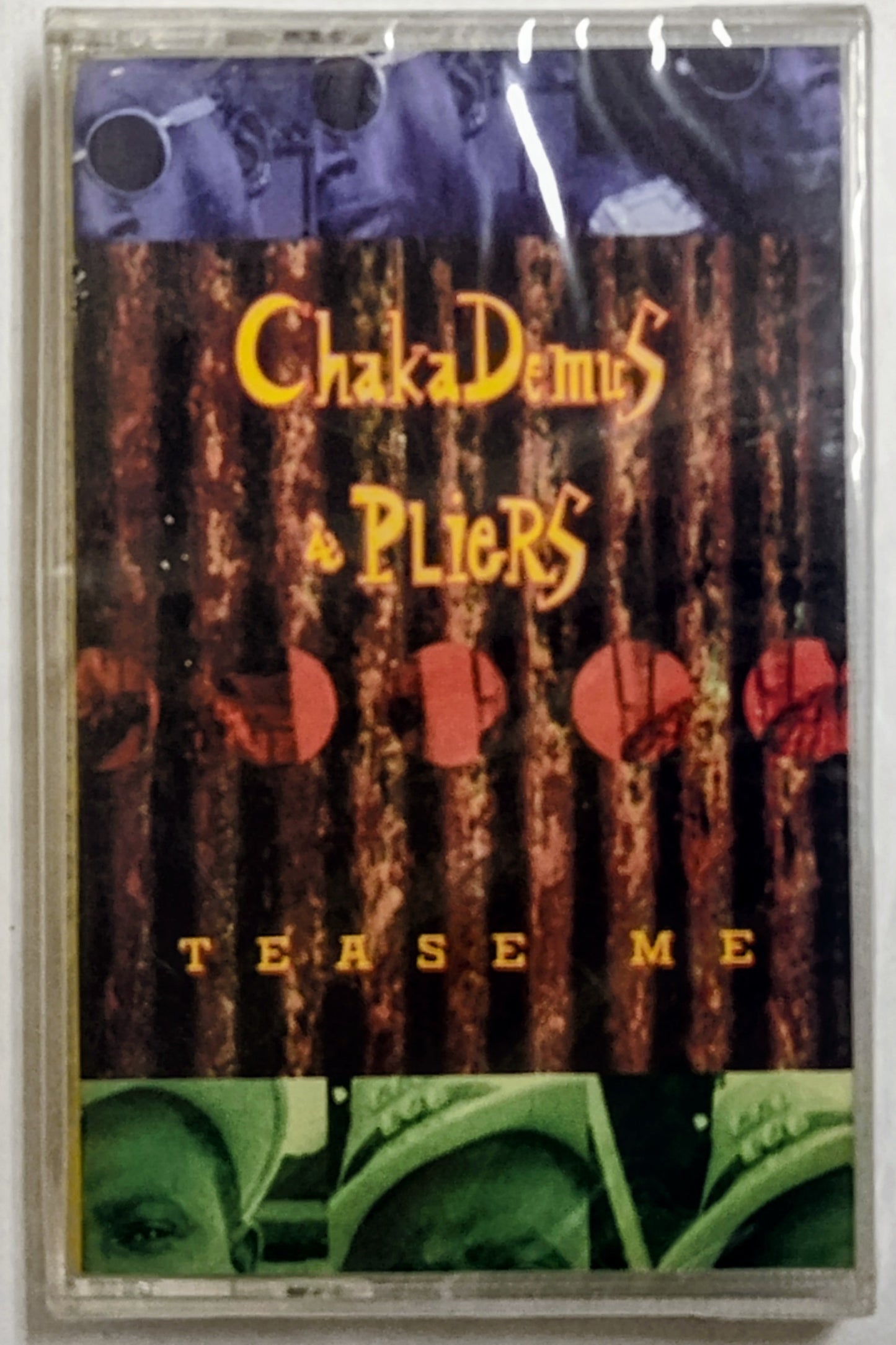 Chaka Demus & Pliers - “Tease Me” - CASSETTE TAPE (Maxi Single) M/M (Sealed)