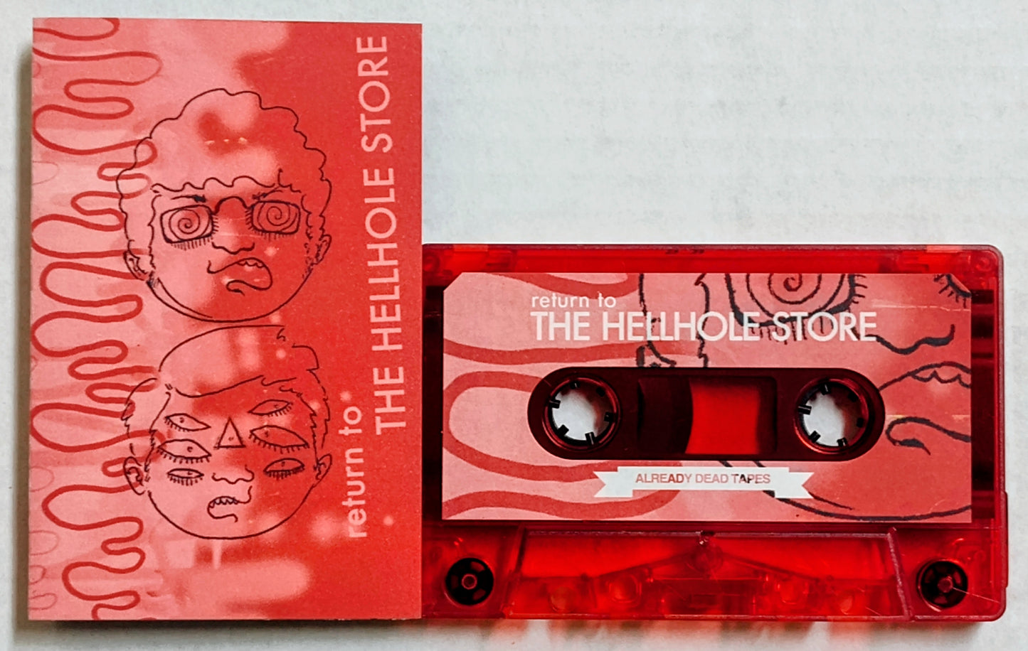 Hell Hole Store (Darko The Super + iAlive) - "Return To The Hell Hole Store” - INDIE CASSETTE TAPE M/M [Already Dead Tapes] (Personal Collection)