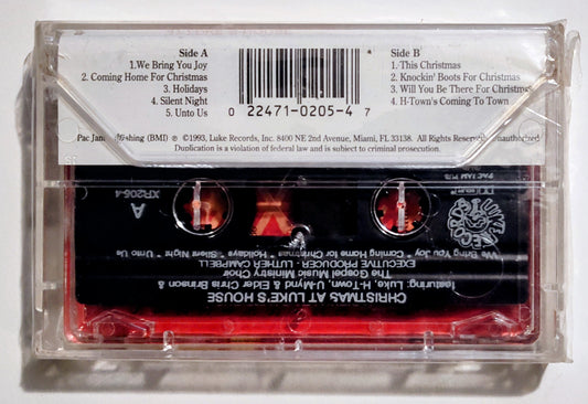 Luke - "Christmas At Luke's" - CASSETTE TAPE M/M (Sealed; loose cellophane)