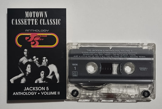 Jackson 5 - "Anthology Volume II" - CASSETTE TAPE VG+/VG+
