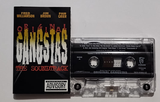 Various Artists - "Original Gangstas: The Soundtrack" - CASSETTE TAPE (XDR; DOLBY) VG+/VG+