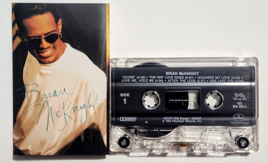 Brian McKnight - "Brian McKnight" - CASSETTE TAPE (DOLBY HX PRO) VG+/VG+
