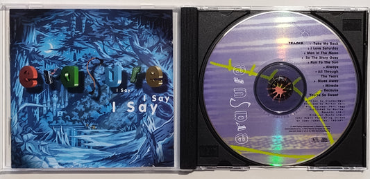 Erasure - "I Say, I Say, I Say"  - COMPACT DISC NM/VG+