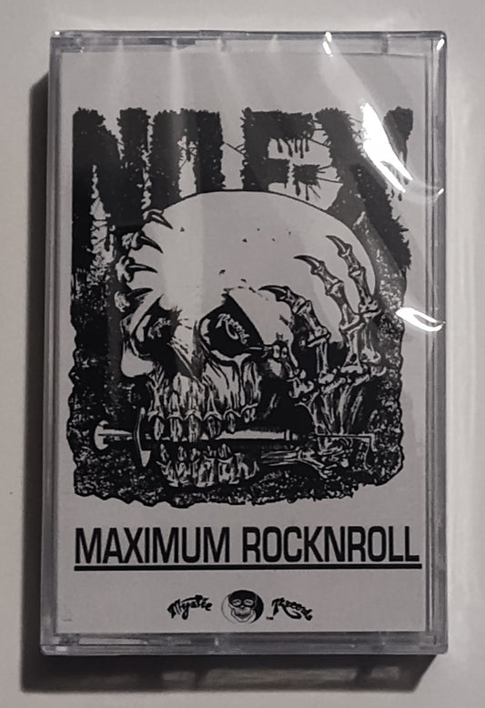 NOFX - "MAXIMUM ROCKNROLL" - INDIE CASSETTE TAPE (White shell) M/M (Sealed)