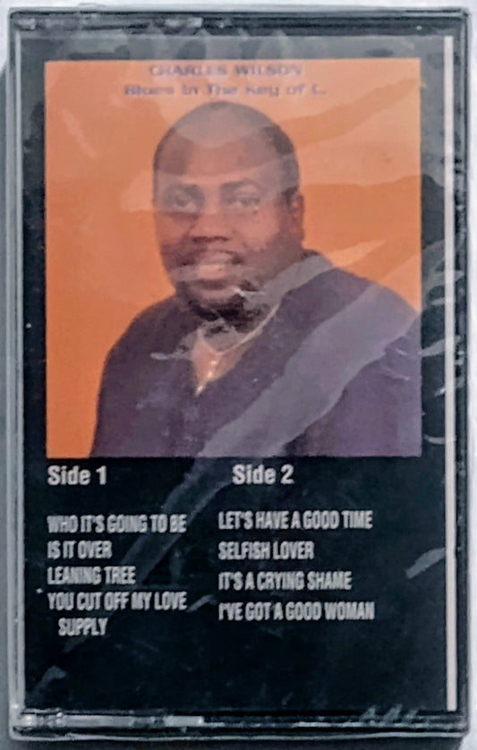 Charles Wilson - “Blues In The Key Of C” - CASSETTE TAPE M/M (Sealed)