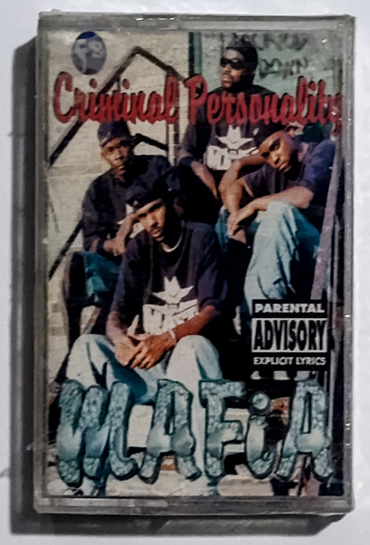 Mafia - "Criminal Personality" - CASSETTE TAPE VG+/M (Sealed; cracks in case; tear in cellophane)