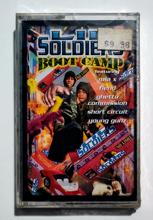 Lil Soldiers - "Boot Camp" - CASSETTE TAPE NM/M (Sealed; cracked cover)