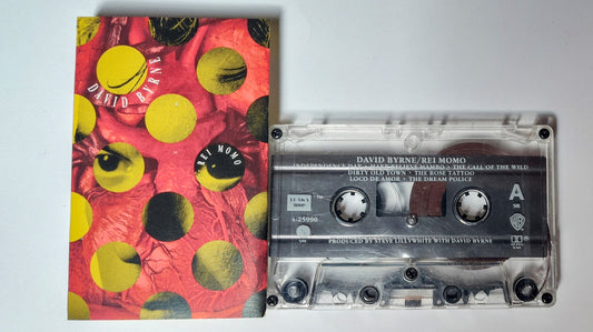 David Byrne - "Rei Momo" - CASSETTE TAPE (SR; DOLBY HX PRO B NR)VG+/VG