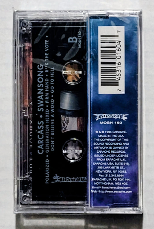 Carcass - “Swansong” - CASSETTE TAPE M/M (Sealed)
