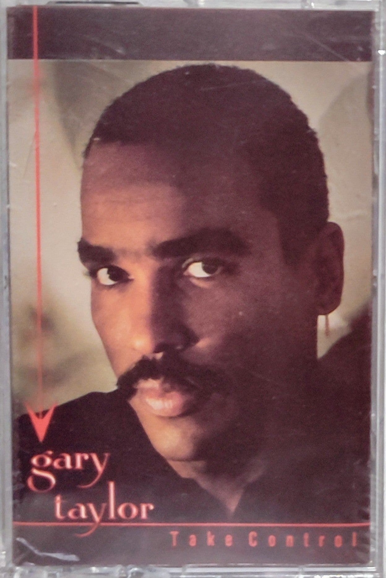 Gary Taylor - “Take Control (Valley Vue Records Version)” - CASSETTE TAPE NM/M (Sealed; 2 small cracks in cover)
