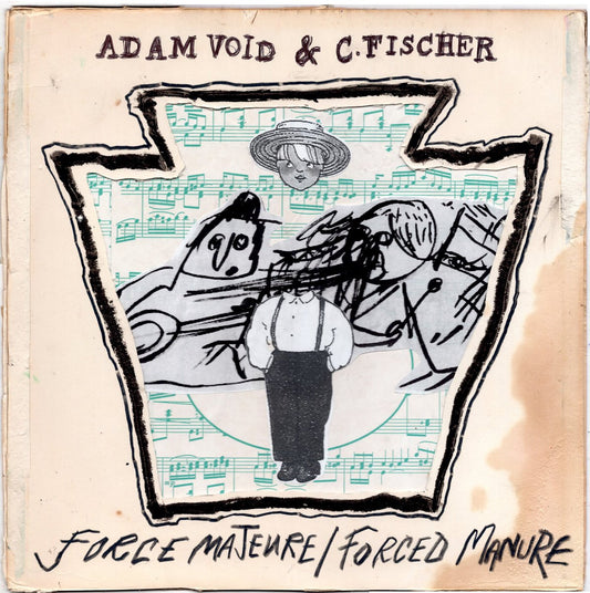 Adam Void & C. Fischer - "Force Majeure/Forced Manure" - INDIE CASSETTE TAPE (Cassette Week 2025 Release) M/M