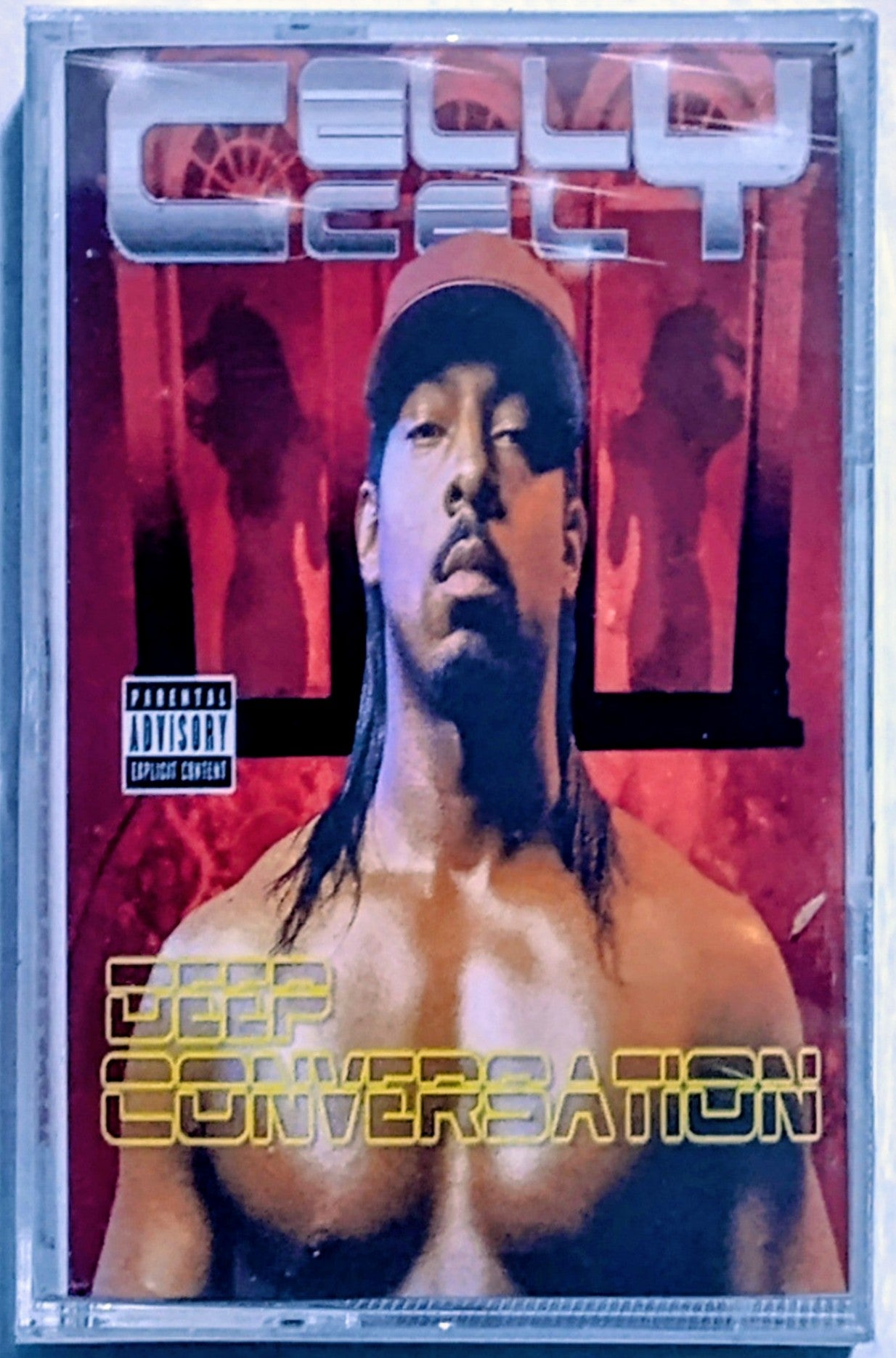 Celly Cel - “Deep Conversation” - CASSETTE TAPE NM/M (Sealed; TINY hole in cellophane) [Vallejo, CA]