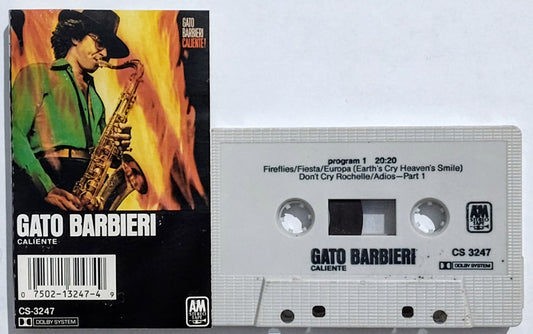 Gato Barbieri - “Caliente” - CASSETTE TAPE VG+/VG+