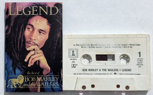 Bob Marley And The Wailers - “Legend” - CASSETTE TAPE G+/G+ (Plays perfect)