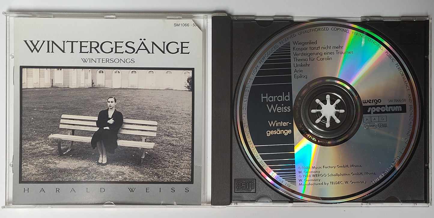 Harald Weiss - "Wintersänge: Wintersongs" - COMPACT DISC G+/G+