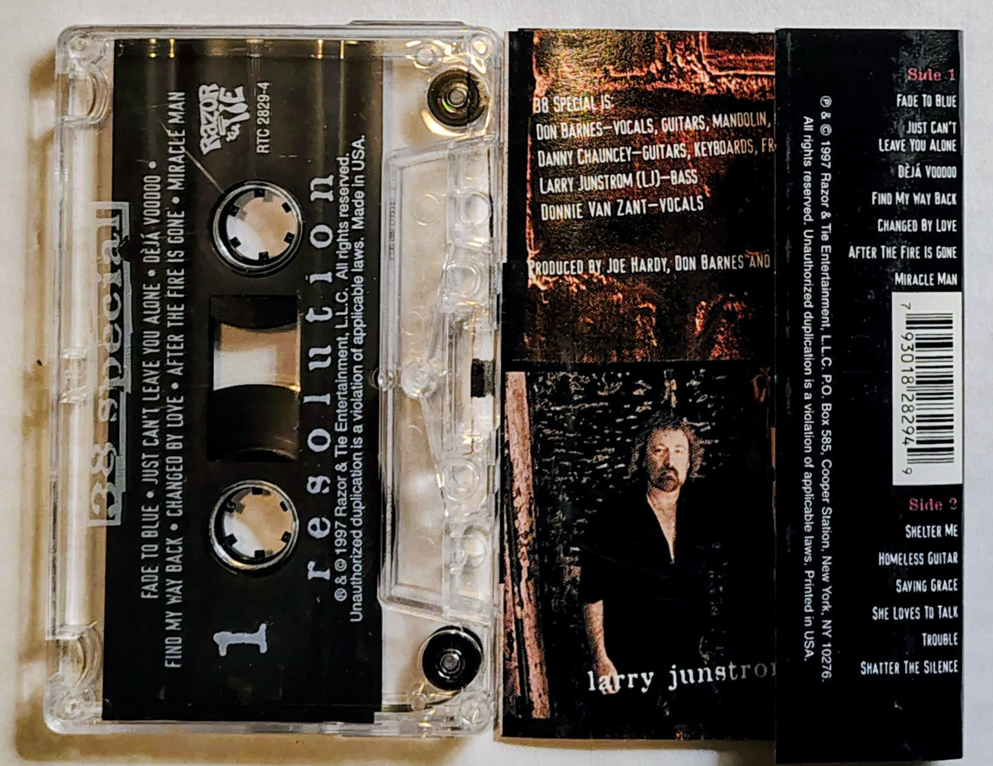 38 Special - “Resolution" - CASSETTE TAPE VG+/VG