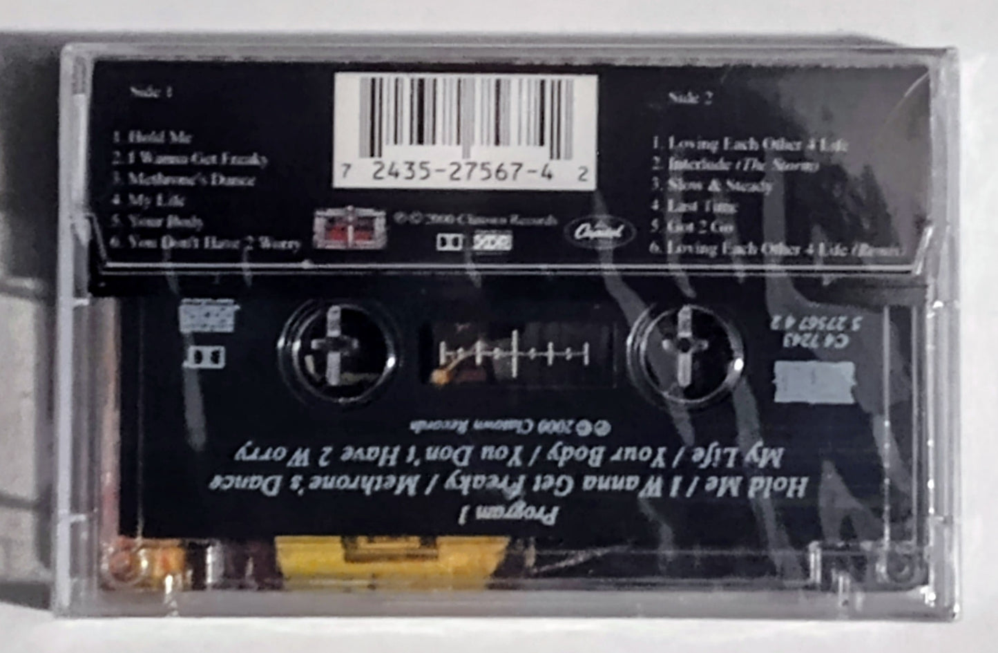 Methrone - “My Life” - CASSETTE TAPE NM/M (Sealed with hype sticker; tiny crack on lower spine and lower back of case)