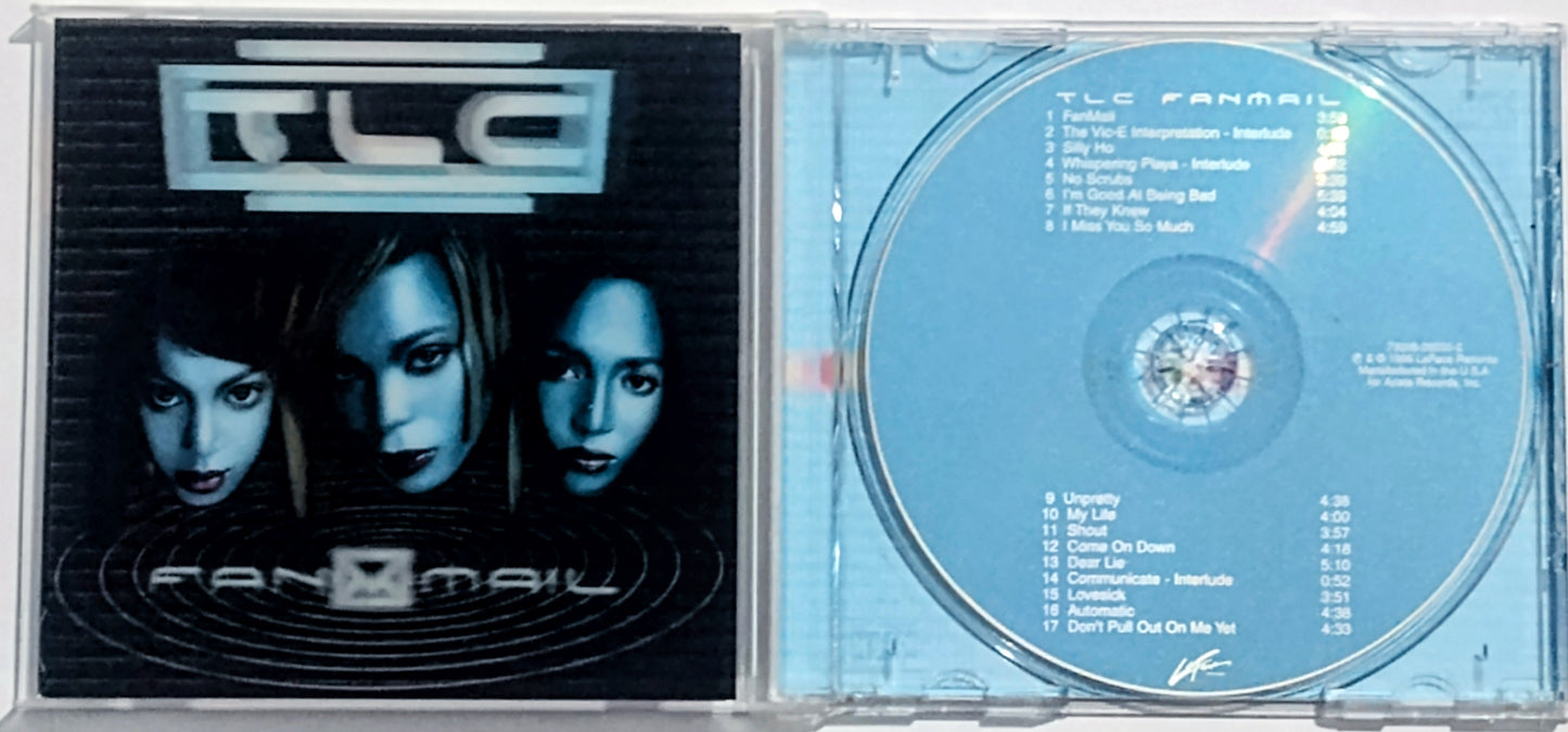 TLC - “Fanmail” - COMPACT DISC VG/G