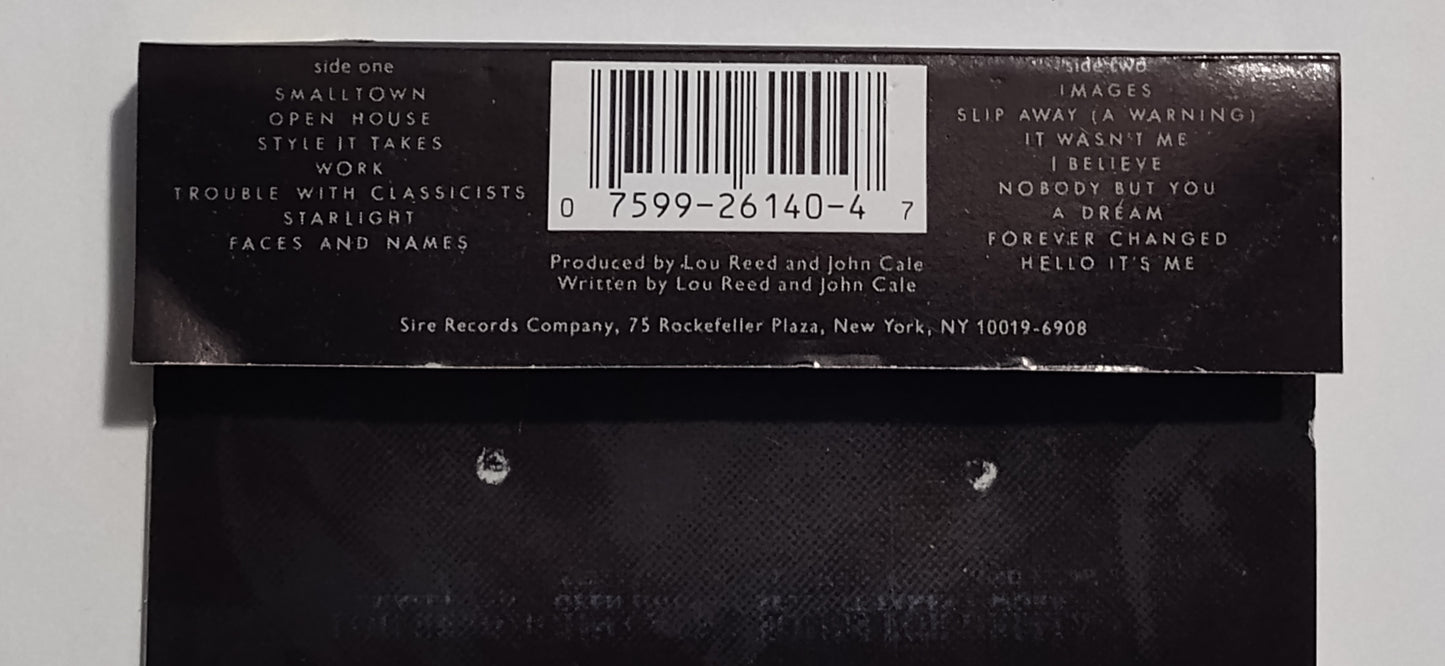 Lou Reed and  - CASSETTE TAPE