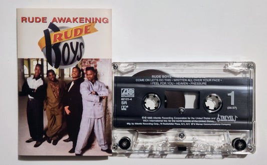 Rude Boys - "Rude Awakening" - CASSETTE TAPE (SR; DOLBY HX PRO) VG+/VG+