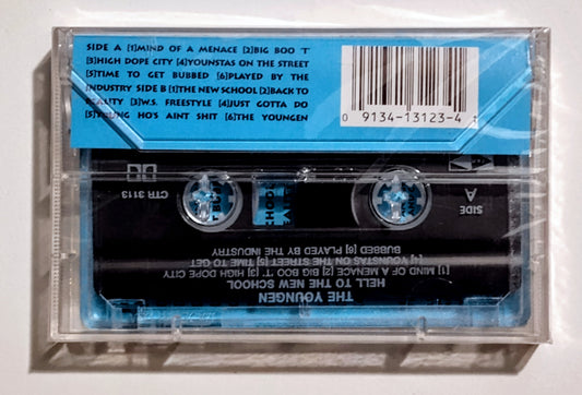 Youngen, The - "Hell To The New School" - CASSETTE TAPE NM/M (Sealed; crack in front and back of case)