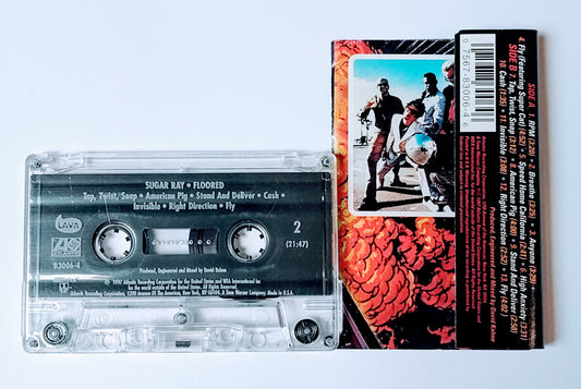 Sugar Ray - "Floored" - CASSETTE TAPE (DIGalog; HX PRO B NR) VG/VG (Scratched shell)
