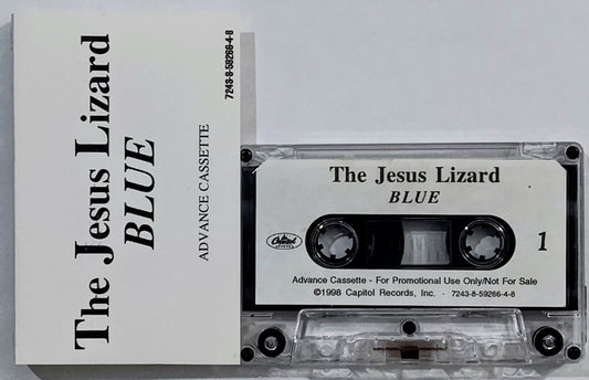 Jesus Lizard, The - “Blue” - CASSETTE TAPE (Advance/Promo Copy) VG+/NM