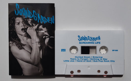 Soundgarden - "Screaming Life/ FOPP (Reissue)" - CASSETTE TAPE NM/NM