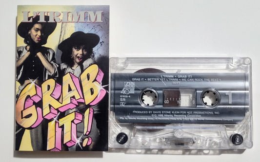 L'Trimm - "Grab It" - CASSETTE TAPE (SR; DOLBY HX PRO) VG+/VG+