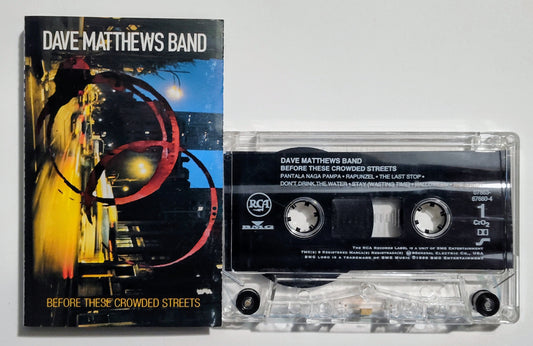Dave Matthews Band - "Before These Crowded Streets" - CASSETTE TAPE (Chrome/DOLBY) VG/VG