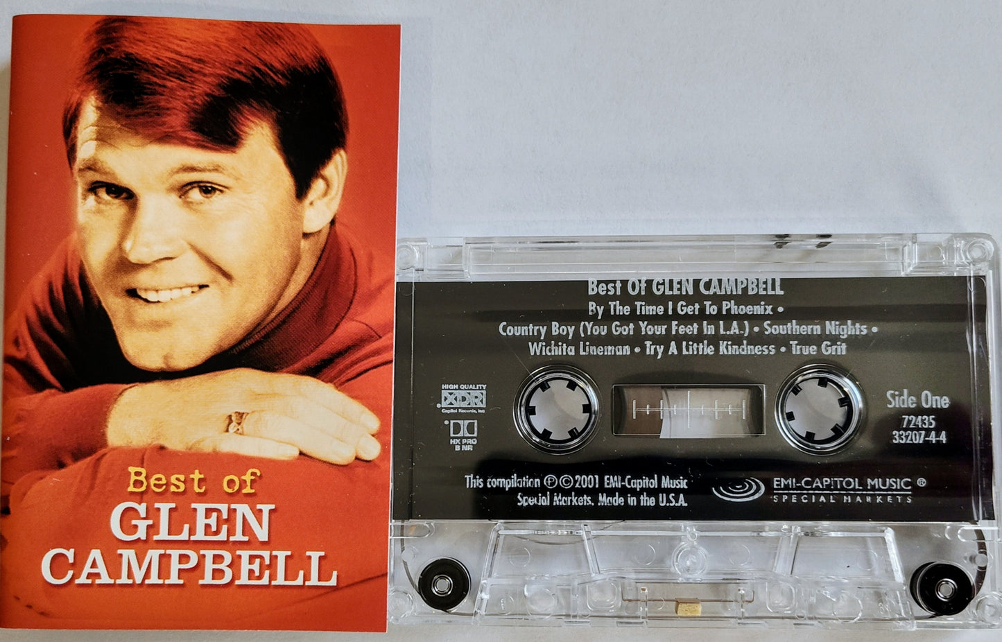 Glen Campbell - “Best Of” - CASSETTE TAPE VG+/VG+