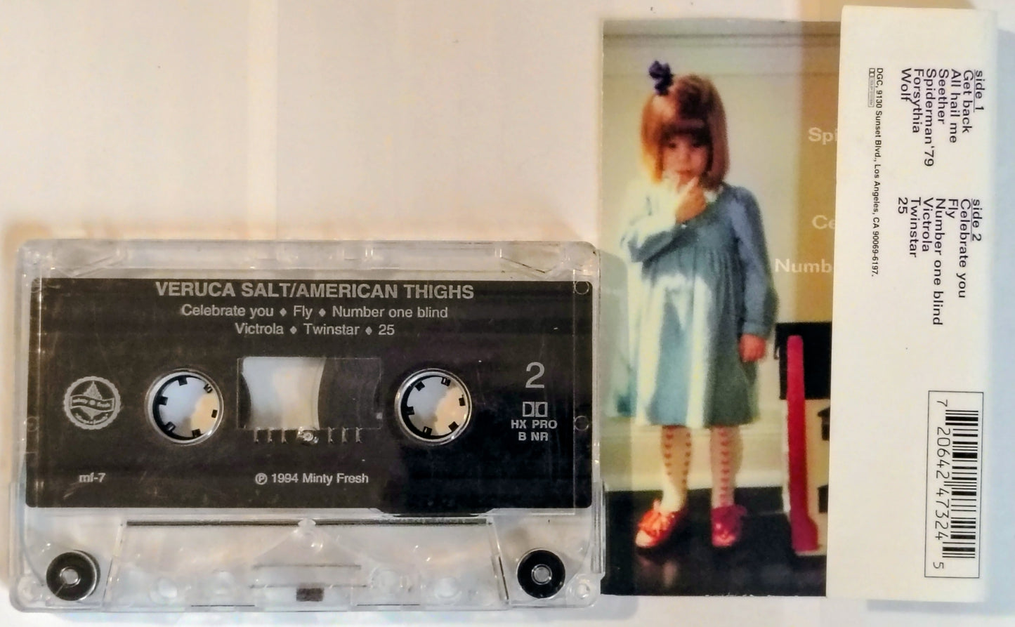 Veruca Salt - “American Thighs” - CASSETTE TAPE VG/VG *🚨*