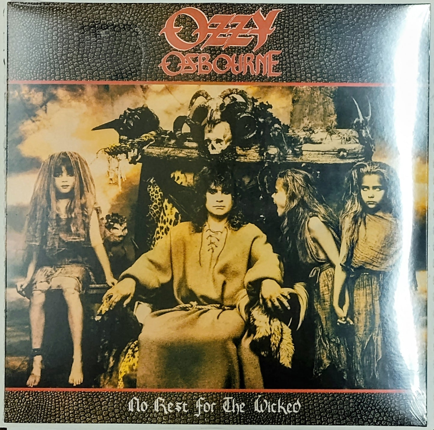 Ozzy Osbourne - "No Rest For The Wicked" - VINYL RECORD (Italy "Fan Club" Reissue; Color Vinyl; Color Not Known) M/M (Sealed)