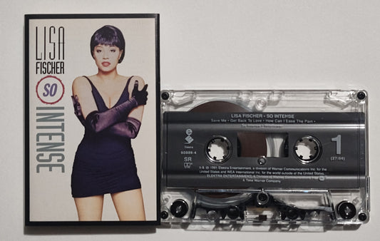 Lisa Fischer - "So Intense" - CASSETTE TAPE (SR; DIGalog; DOLBY HX PRO) VG+/VG+