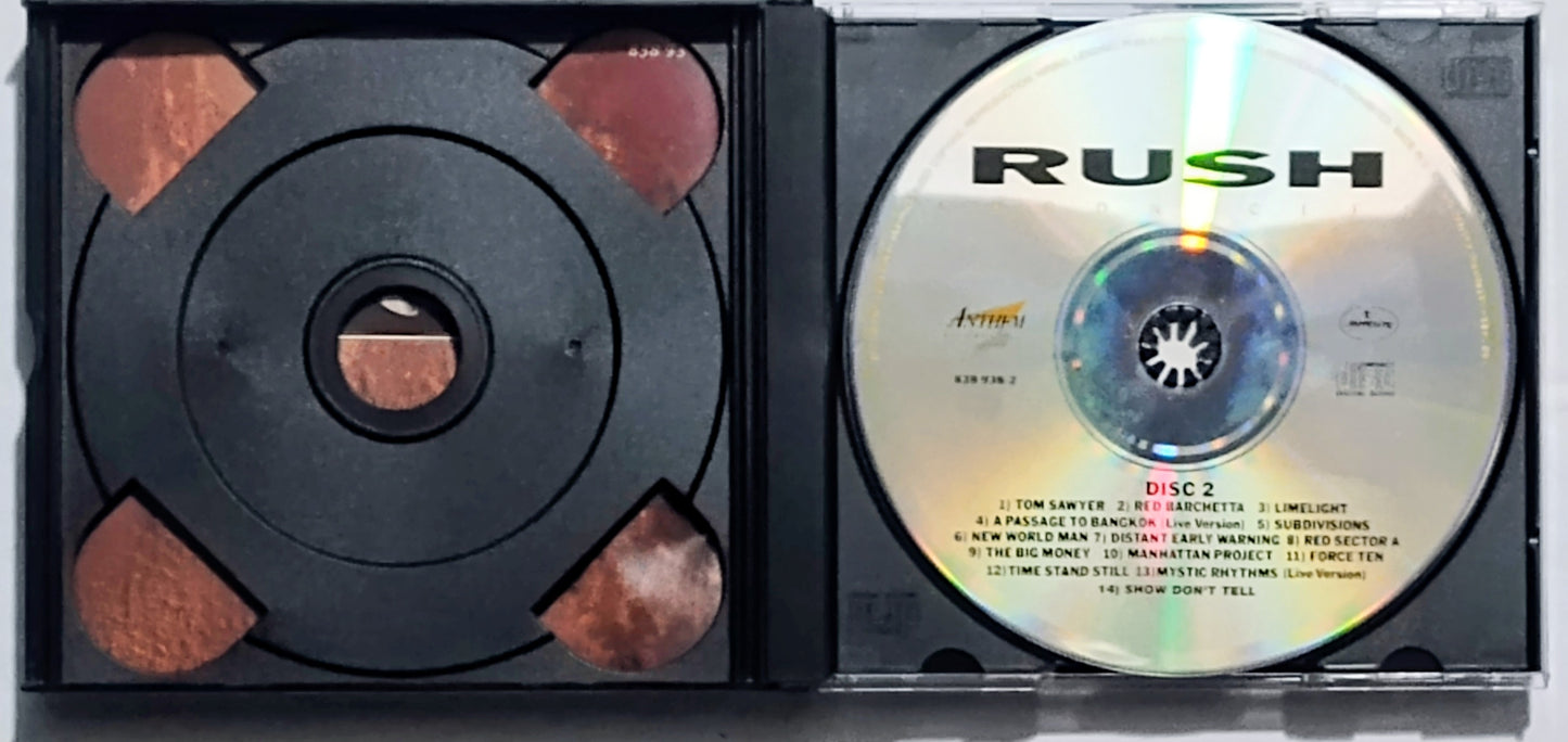 Rush - "Chronicles" - COMPACT DISC (2x) VG+/VG+ *🔥*