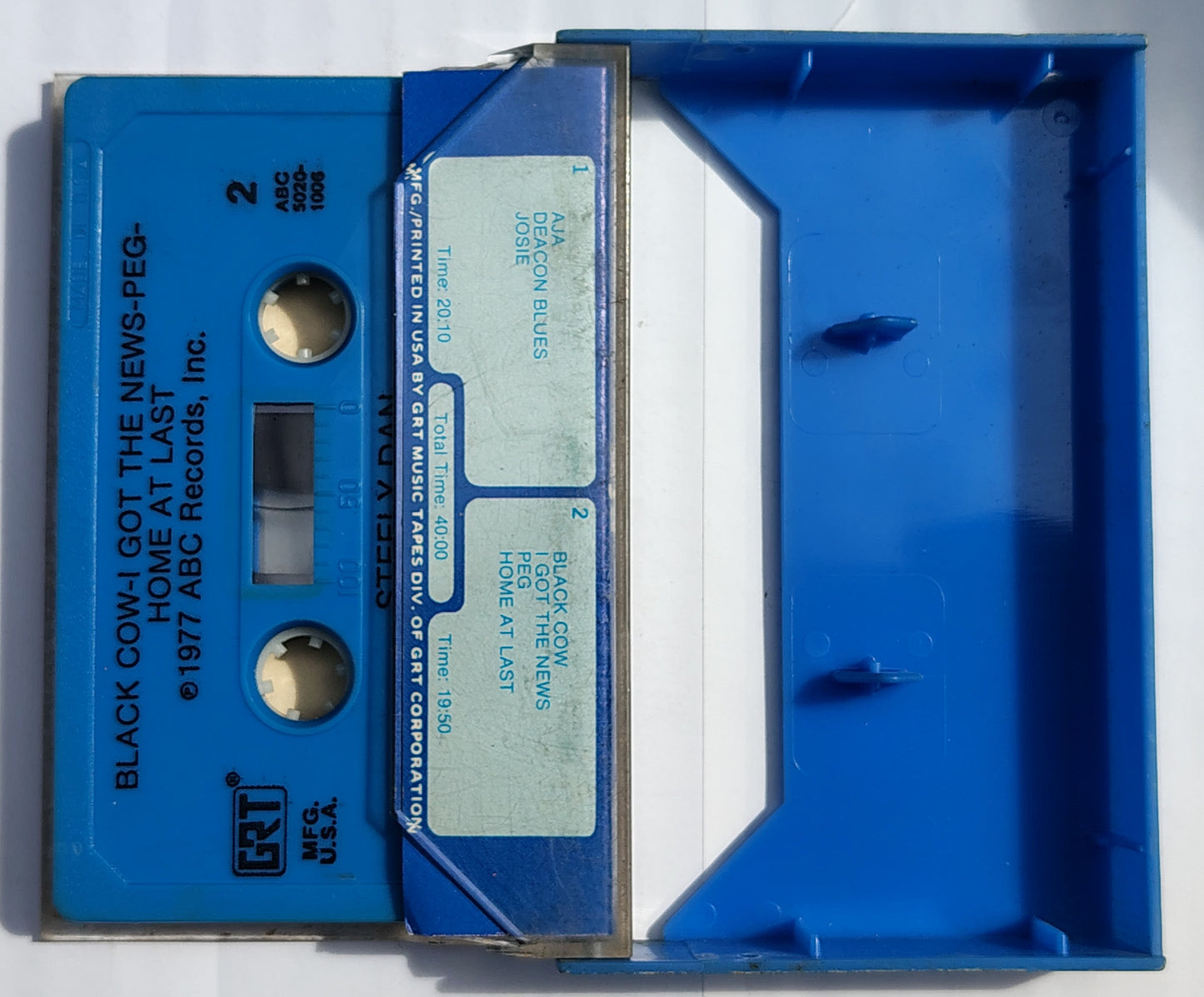 Steely Dan - “Aja” - CASSETTE TAPE VG+/VG+ (With Original Blue Case)